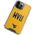 West Virginia University WVU iPhone 15 Pro Clear Case